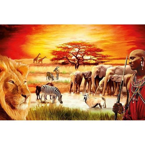 Puzzle 3000 pcs Fierté Du Massai - Photo n°2; ?>