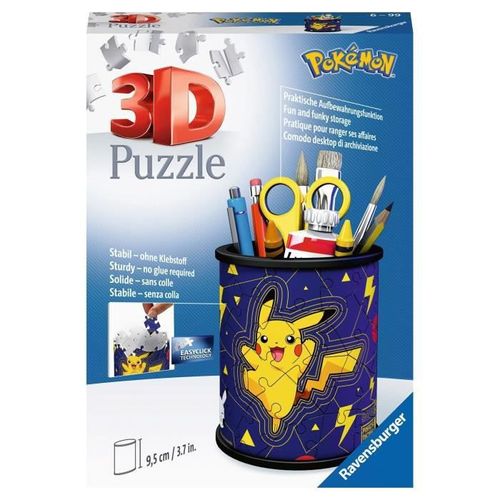 Puzzle 3D Pot a crayons 54 pieces - Pokémon - Photo n°2; ?>