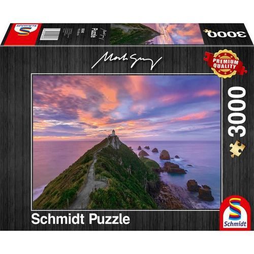 Puzzle Nugget Point Lighthouse, The Catlins, South Island - New Zealand, 3000 pcs - Photo n°2; ?>