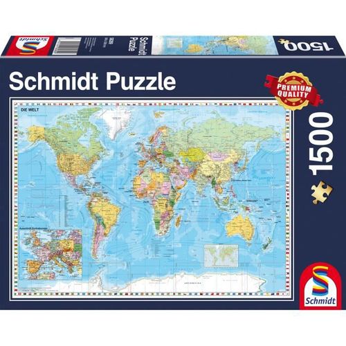 Puzzle Planisphere, 1500 pcs - Photo n°2; ?>