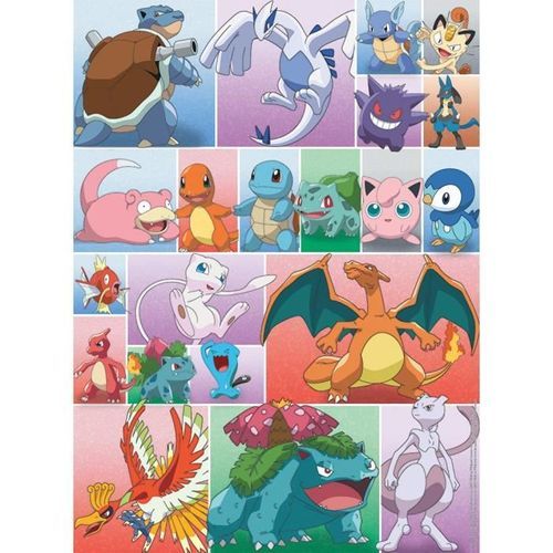 Puzzle Pokémon 2x 500 pieces - Collection de Pokémon - A partir de 12 ans - Ravensburger - Photo n°2; ?>