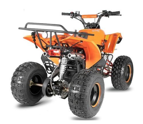Quad 125cc Warrior XXL 8 Semi automatique Orange - Photo n°3; ?>
