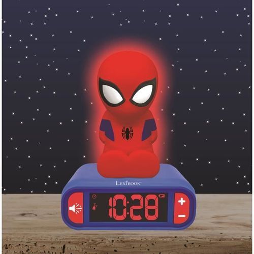 Radio Réveil Veilleuse Spider-Man - Photo n°2; ?>