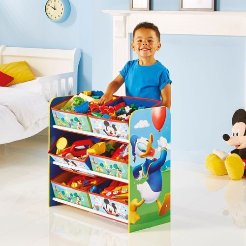 Rangement 6 paniers Disney Mickey - Photo n°3; ?>