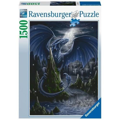 Ravensburger - Puzzle 1500 pieces - Le dragon bleu - Photo n°2; ?>