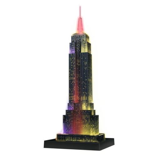 RAVENSBURGER Puzzle 3D Empire State Building Night Edition 216p - Photo n°3; ?>