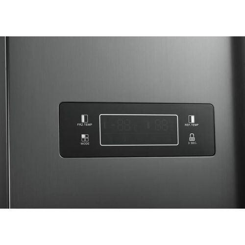 Réfrigérateur Américain 514 L avec Distributeur d'eau autonome, No frost, Inox noir - Photo n°3; ?>