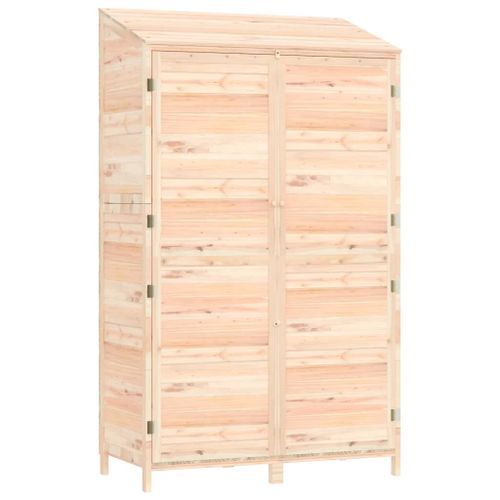 Remise de jardin 102x52x174,5 cm Bois de sapin solide - Photo n°2; ?>