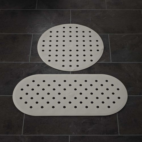 RIDDER Tapis antidérapant de bain Action Gris - Photo n°2; ?>