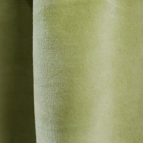 Rideau velours en coton - Vert - 150 x 250 cm - Photo n°3; ?>