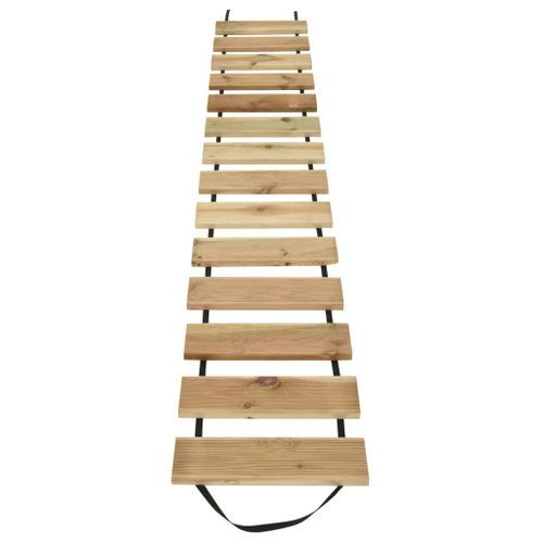 Rouleau de terrasse 50x300 cm Bois de pin imprégné - Photo n°2; ?>