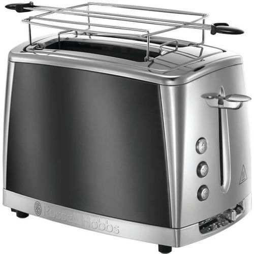 RUSSELL HOBBS 23221-56 -Toaster Luna - Technologie Fast Toast - Gris Clair de Lune - Photo n°3; ?>