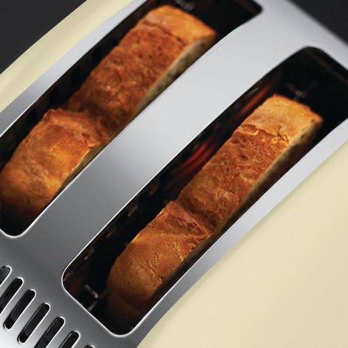 RUSSELL HOBBS 23334-56 Toaster Grille Pain Colours Plus, Cuisson Rapide Uniforme, Contrôle Brunissage, Chauffe Vionnoiserie Inclus - - Photo n°3; ?>
