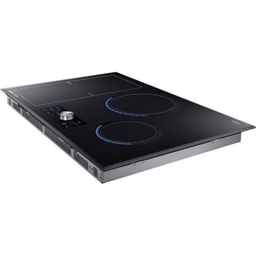 SAMSUNG - Table a induction 80 cm/Zone Modulable/4 foyers induction indépendants/Technologie Virtual Flame/4 Boosters/Commandes sens - Photo n°2; ?>