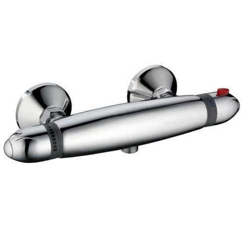 SCHÜTTE Mitigeur thermostatique de douche SUPRA Chrome - Photo n°2; ?>