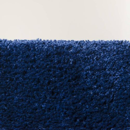 Sealskin Tapis de toilette Angora 55x60 cm Bleu - Photo n°3; ?>