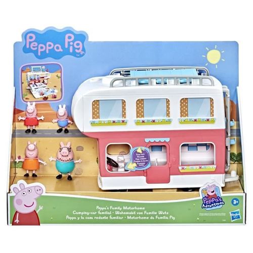 SEGWAY Peppa Pig - Peppa's Adventures - Camping-car familial - Jouet pour enfants avec 4 figurines - Photo n°3; ?>