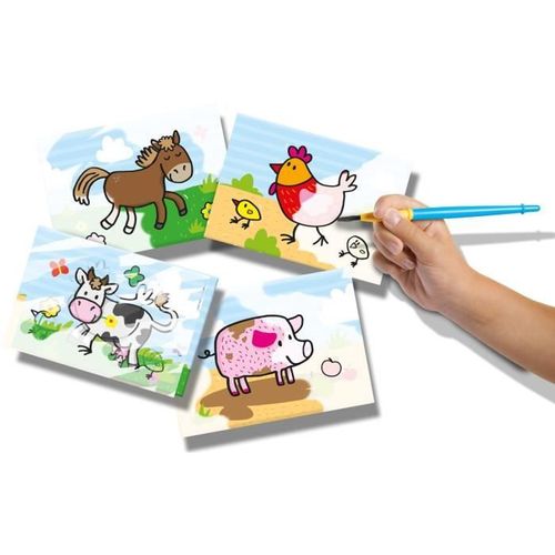 Ses Creative 14455 Coloriage A L Eau Animaux De La Ferme Lestendances Fr