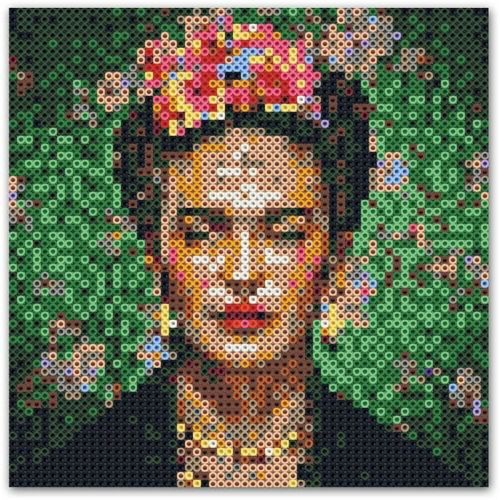 SES CREATIVE - Beedz Art - Frida Kahlo 5000 - Photo n°3; ?>