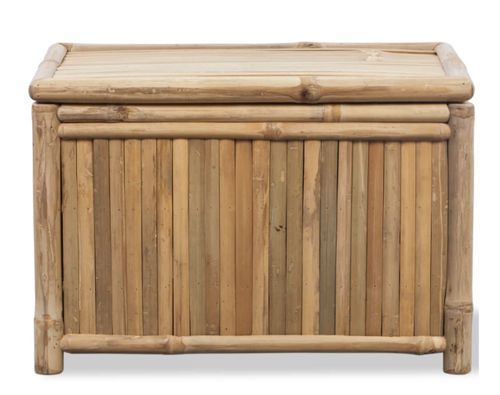 Set de 3 coffres de rangement Kyca - Bois de bambou - Photo n°2; ?>