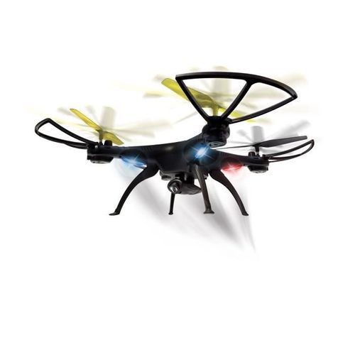 SILVERLIT - Drone Télécommandé Spy Racer avec Caméra Embarquée - Jaune et Bleu - 38 CM - Photo n°3; ?>