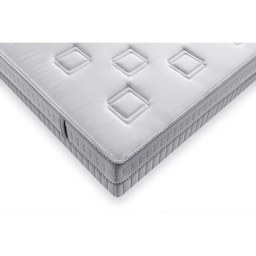 SIMMONS Ensemble Matelas 90x190 + Sommier - Ressort ensachés - Mémoire de forme - 24 cm - SW2 - Photo n°2; ?>