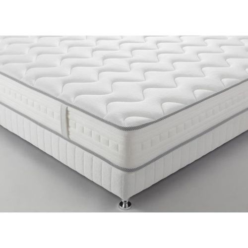 SIMMONS LOBBY Ensemble matelas + sommier 140x190cm LOBBY - Ressorts - Ferme - 22kg/m3 - Série 500 ressorts sensoft origine - 2 pers - Photo n°3; ?>