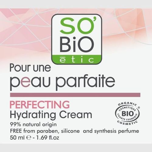 SO'BiO ETIC Creme hydratante Pour une peau parfaite - 50 ml - Photo n°2; ?>