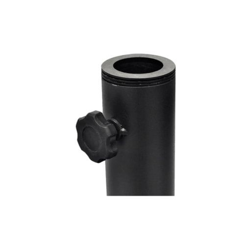 Socle de parasol 30 kg Acier noir et ciment - Photo n°3; ?>