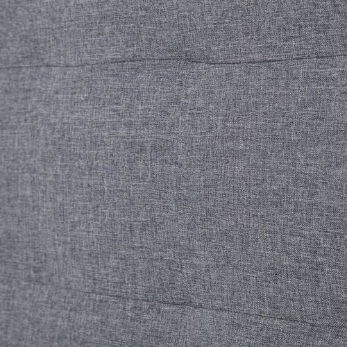 SOGNO Tete de lit capitonnée style contemporain - Tissu gris foncé - L 180 cm - Photo n°3; ?>