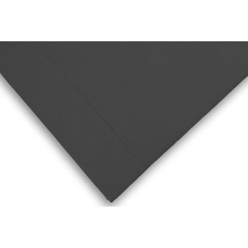 SOLEIL d'OCRE Housse de couette Camille - Coton percale - 220 x 240 cm - Gris anthracite - Photo n°2; ?>