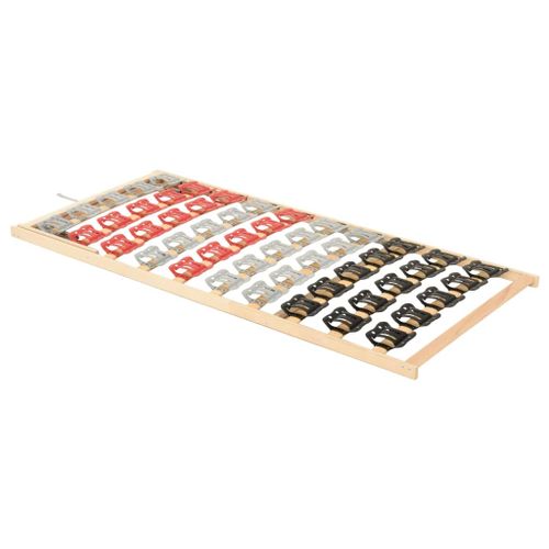 Sommier 12 Lattes Tête De Lit Réglables 70x200 Cm 20 Sommier 12 lattes tête de lit réglables 70x200 cm - Photo n°2; ?>