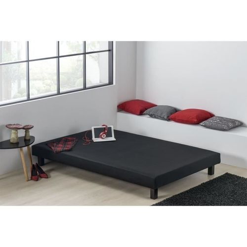 Sommier Tapissier 120 X 190 - 16 Lattes - Noir Mat - FINLANDEK Rakenne 4 Sommier tapissier 120 x 190 - 16 lattes - Noir mat - FINLANDEK Rakenne - Photo n°2; ?>