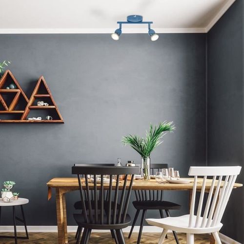 Spot LED Mely - Métal - 2 L - GU10 - 5 W - Pétrole - COREP - Photo n°2; ?>