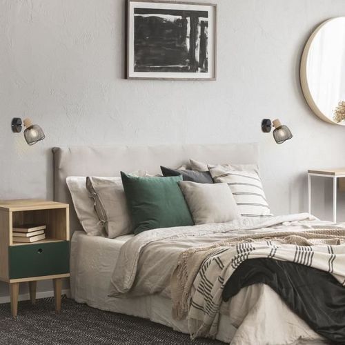 Spot Ottawa - Métal - 1 L - E14 - 25 W - Noir - COREP - Photo n°2; ?>