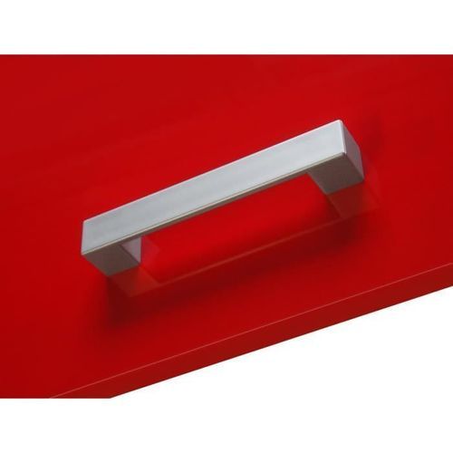 START Caisson haut de cuisine L 80 cm - Rouge Brillant - Photo n°2; ?>