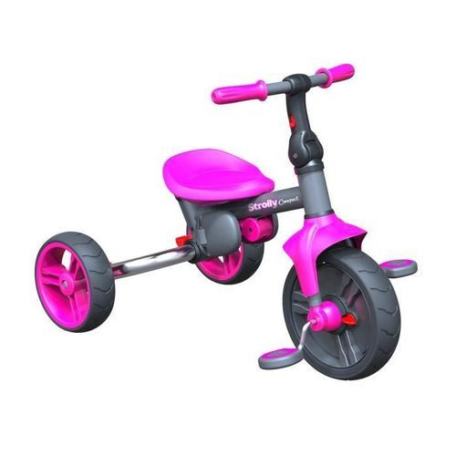 STROLLY - Tricycle Evolutif Strolly Compact - Rose - Photo n°3; ?>