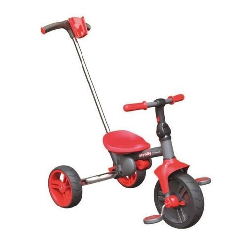STROLLY - Tricycle Evolutif Strolly Compact - Rouge - Photo n°2; ?>