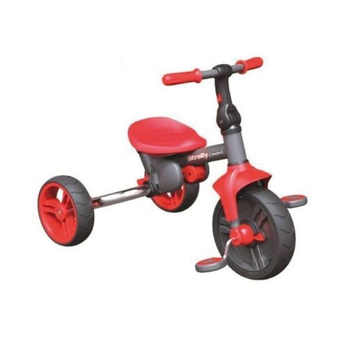 STROLLY - Tricycle Evolutif Strolly Compact - Rouge - Photo n°3; ?>