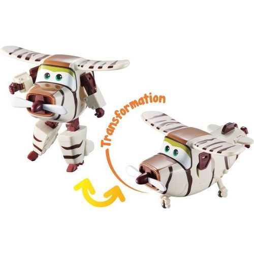 SUPER WINGS  TRANSFORMING BELLO  Avion Jouet Transformable et Figurine Robot 12 cm  Jouet Enfant 3 ans+ - Photo n°3; ?>