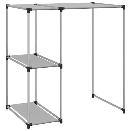 Support de rangement sur la machine à laver Gris 87x55x90,5 cm - Photo n°2; ?>