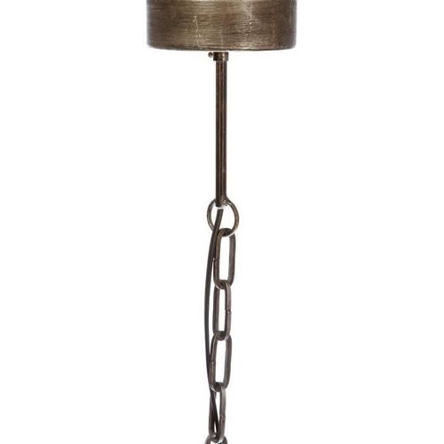 Suspension en métal - E27 - 60 W - H. 58 cm - Noir - Photo n°2; ?>