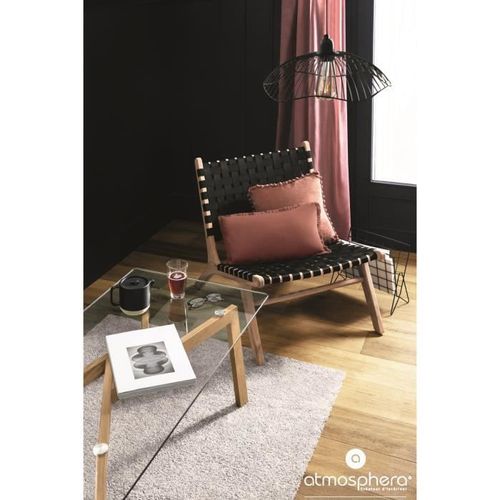 Suspension Métal - Ø 34 cm - Noir - Fil Galt - Photo n°3; ?>