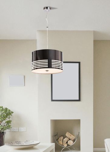 Suspension Métal Argenté Adie 8 Suspension métal argenté Adie - Photo n°2; ?>