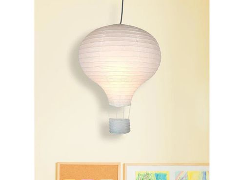 Suspension montgolfiere blanc Iris H 50 cm - Photo n°2; ?>