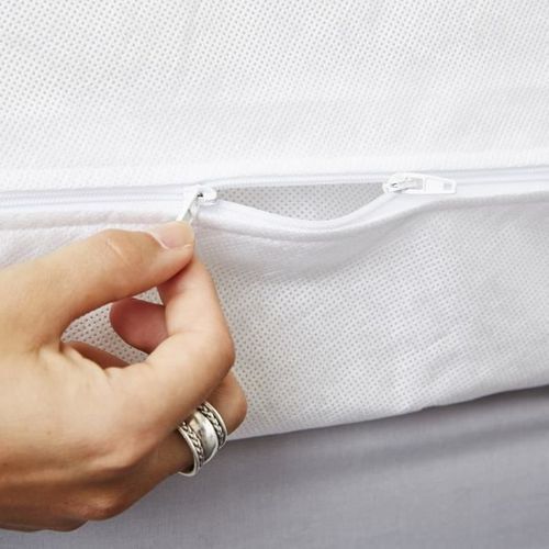 SWEETNIGHT Rénove Matelas ALLERGOSTOP 140x190/200 Cm, Housse Intégrale, Anti-acariens Et Anti-punaises De Lit 13 SWEETNIGHT Rénove matelas ALLERGOSTOP 140x190/200 cm, housse intégrale, anti-acariens et anti-punaises de lit - Photo n°3; ?>