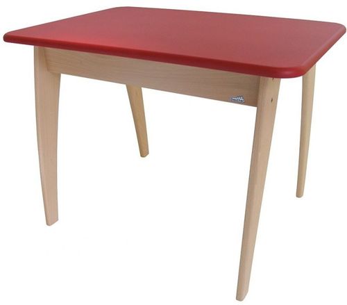 Table 2 chaises 1 banc coffre multicolore Bambino - Photo n°2; ?>