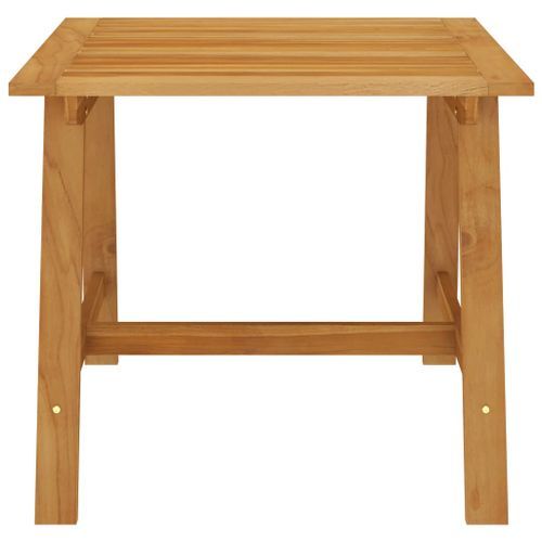 Table à dîner de jardin 88x88x74 cm Bois d'acacia massif - Photo n°2; ?>