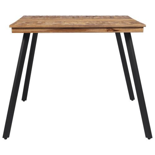 Table à manger 169x98,5x76 cm bois massif de teck - Photo n°3; ?>