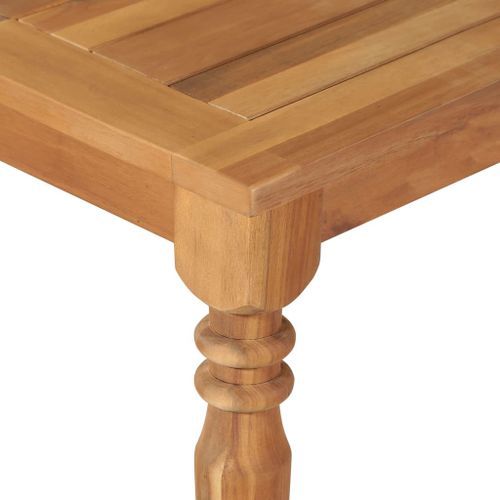 Table à manger bois d'acacia massif finition à l'huile Roza 170 cm - Photo n°2; ?>